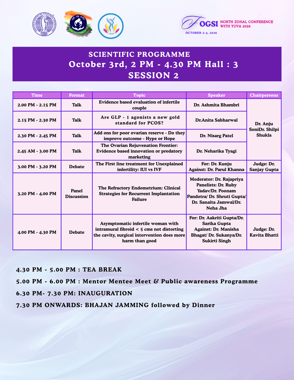 Scientific Program Page 23 — FOGSI North Zonal Conference with YUVA 2026