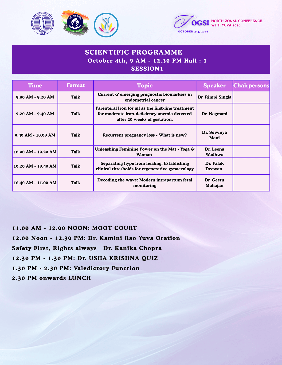 Scientific Program Page 24 — FOGSI North Zonal Conference with YUVA 2026